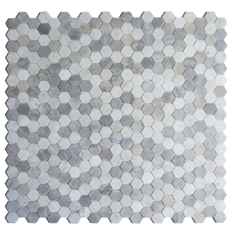 Hexagon City Grey 2 x 2 11.75 x 12